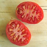 Tomate "Rosa de Berna" (Solanum lycopersicum) orgánico semillas