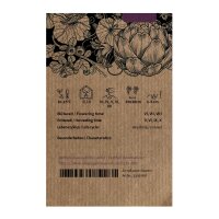 Mostaza de hoja china "Osaka Purple" (Brassica juncea) orgánica semillas